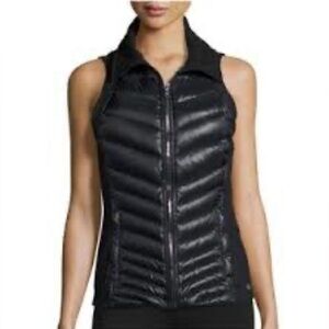 ALO Yoga Shiny Black Puffer Vest